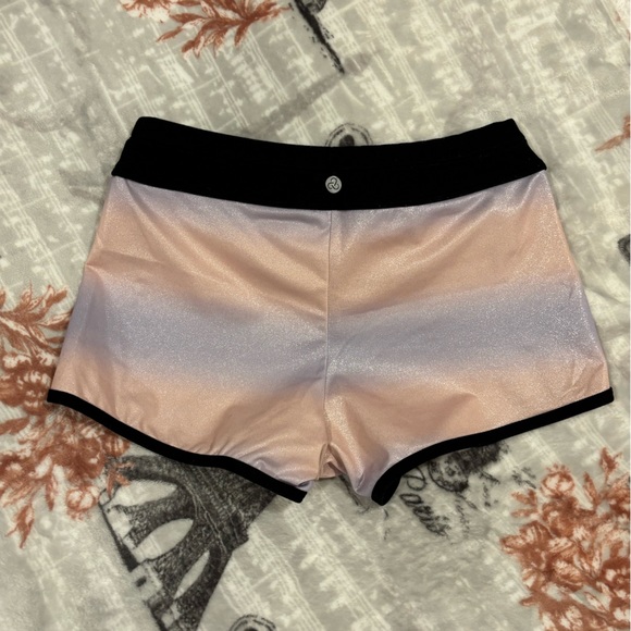 Zella Girls Iridescent Glitter Shorts - Picture 2 of 4